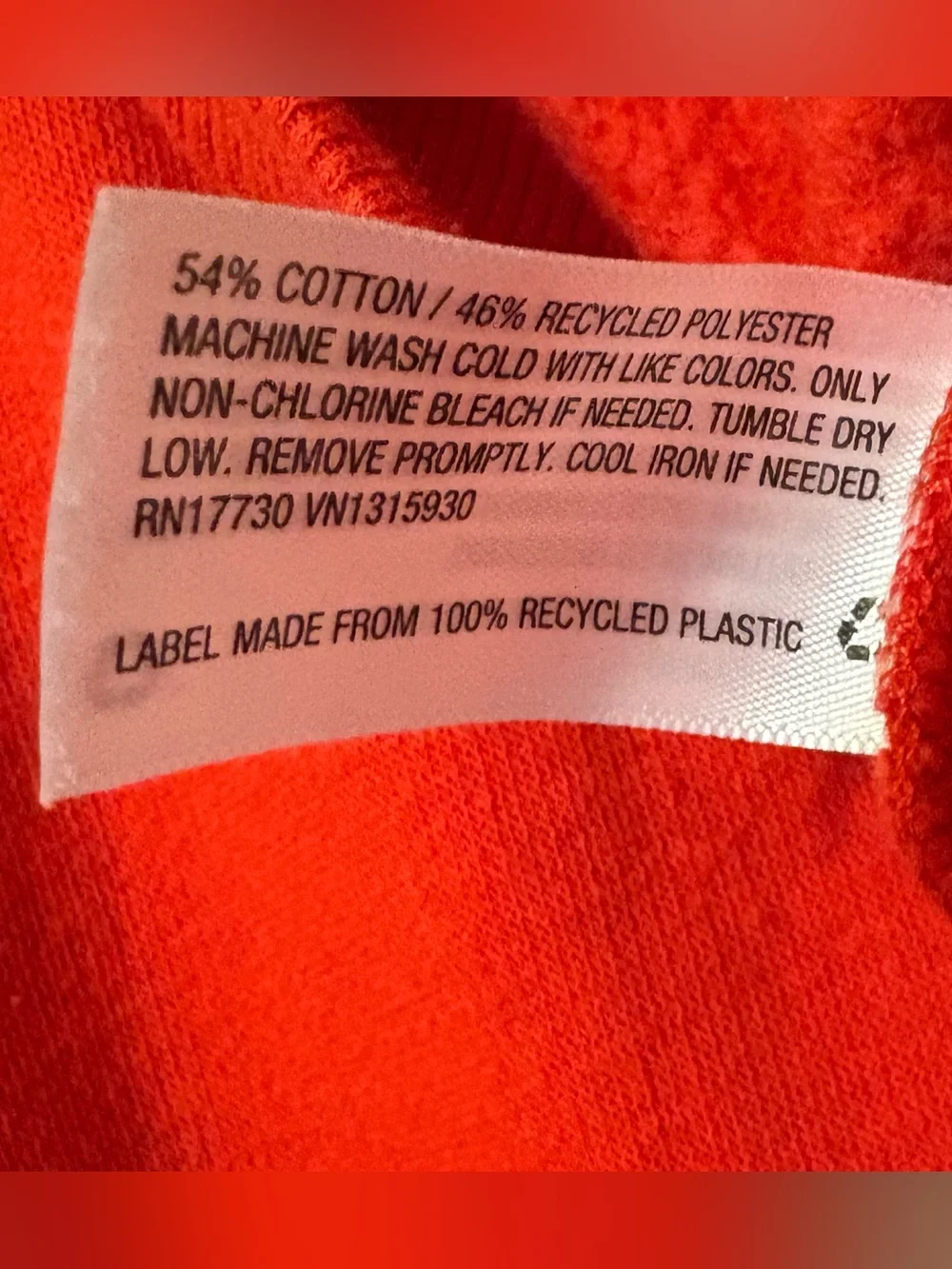 WILA Red Crewneck Cropped Sweater - Picture 4 of 4